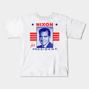 1972 Nixon for President Kids T-Shirt